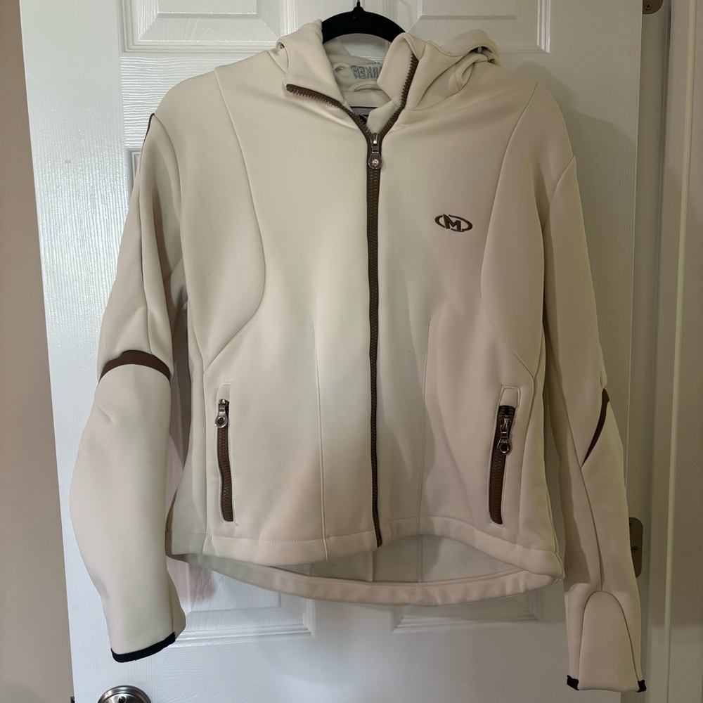 Maker White Soft Shell Ski Winter Jacket Women’s … - image 1